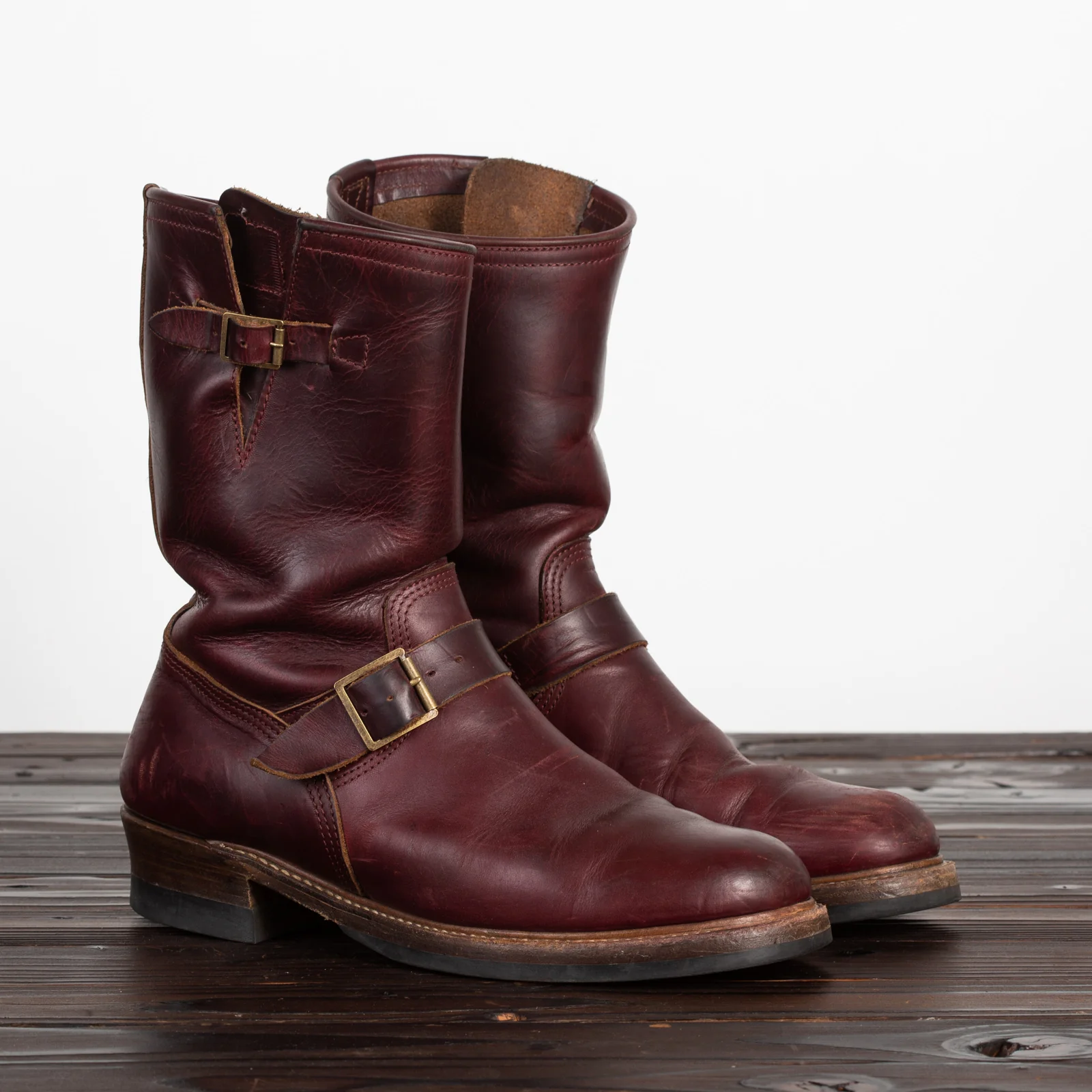 Wabash Engineer Boots - Burgundy CXL 18 Wabash Engineer Boots - Burgundy CXL