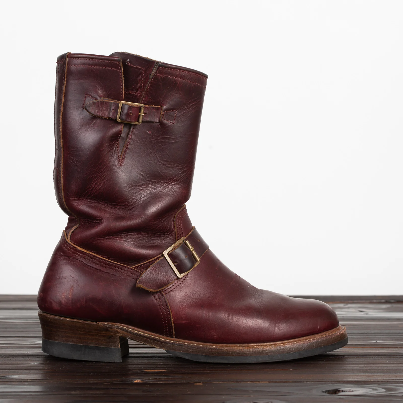 Wabash Engineer Boots - Burgundy CXL 19 Wabash Engineer Boots - Burgundy CXL