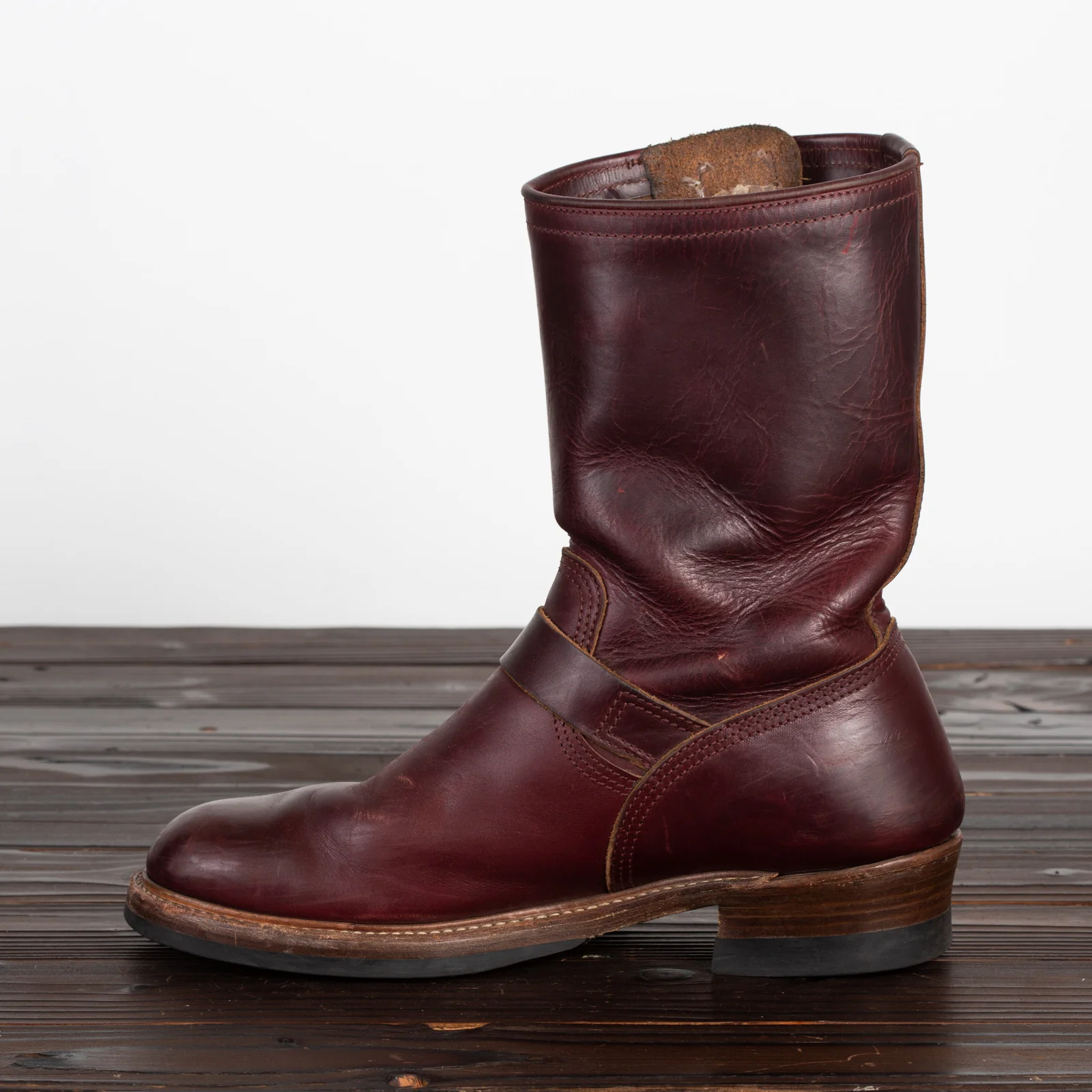 Wabash Engineer Boots - Burgundy CXL 20 Wabash Engineer Boots - Burgundy CXL