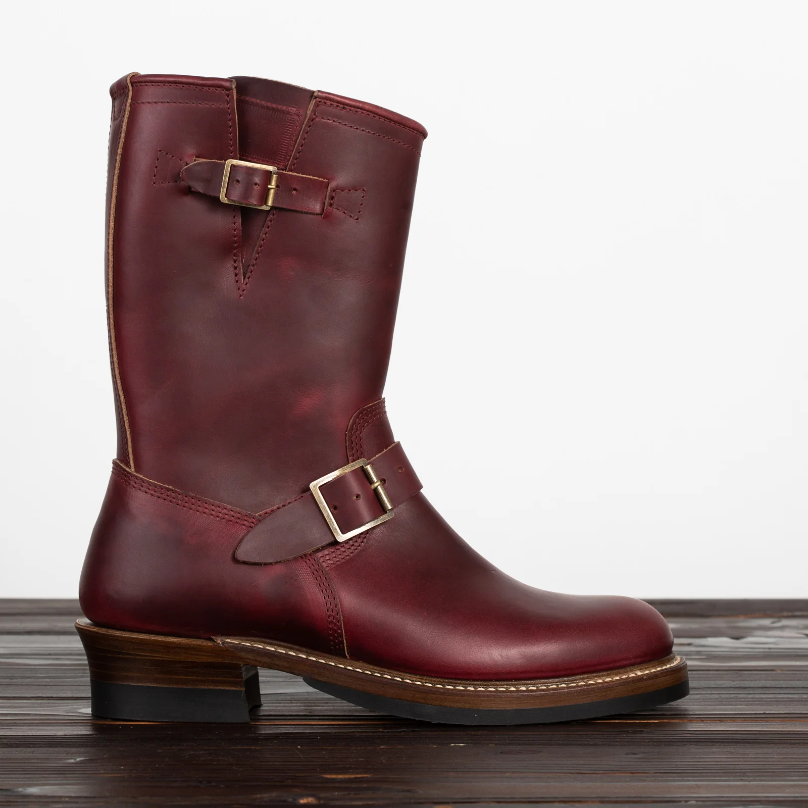 Wabash Engineer Boots - Burgundy CXL 7 Wabash Engineer Boots - Burgundy CXL