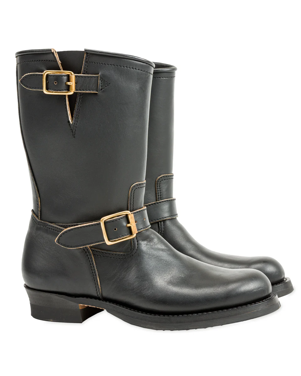 Engineer Boot - Sumi Dyed Horse (SHB-01)