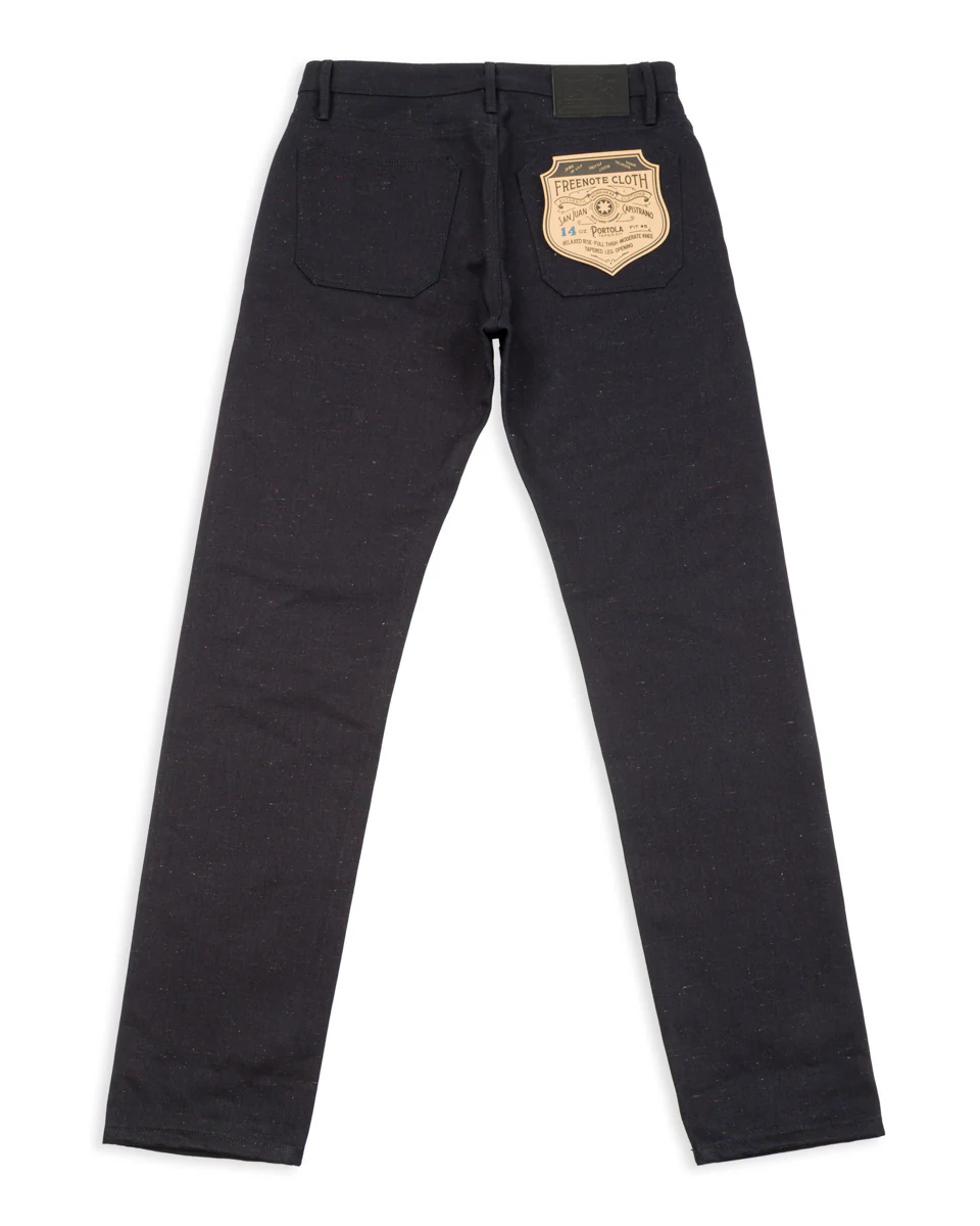 Portola Classic Taper - 14oz Raw Fleck Denim 2 Portola Classic Taper - 14oz Raw Fleck Denim