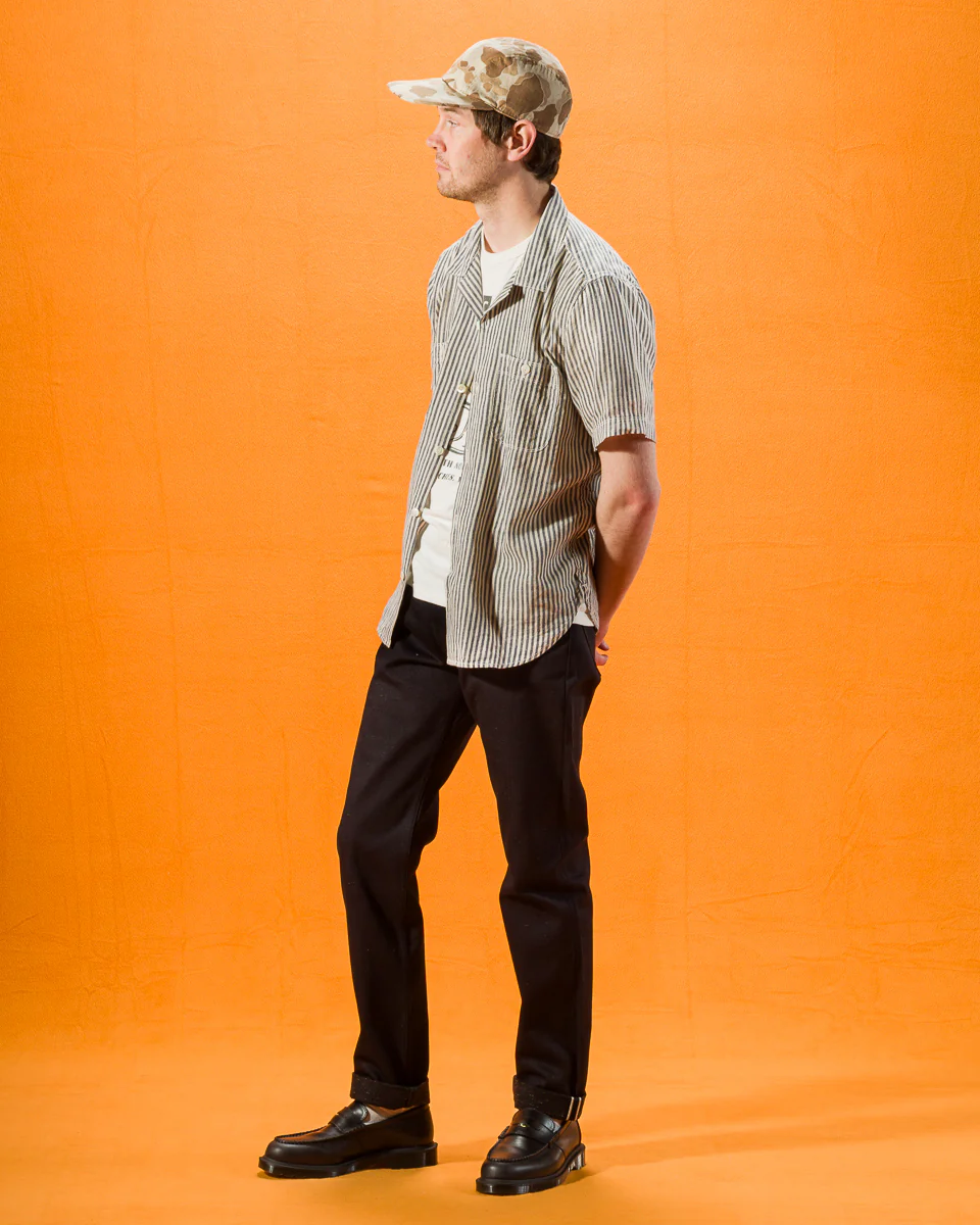 Portola Classic Taper - 14oz Raw Fleck Denim 4 Portola Classic Taper - 14oz Raw Fleck Denim