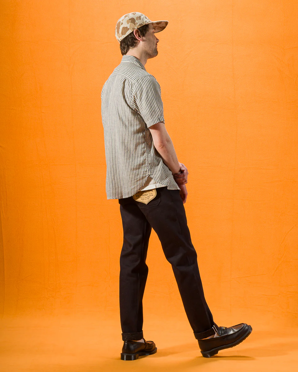 Portola Classic Taper - 14oz Raw Fleck Denim 5 Portola Classic Taper - 14oz Raw Fleck Denim