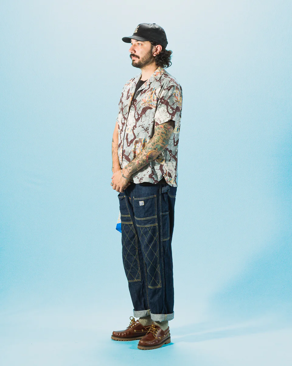 Hawaiian Shirt - Light Blue Skeleton 4 Hawaiian Shirt - Light Blue Skeleton