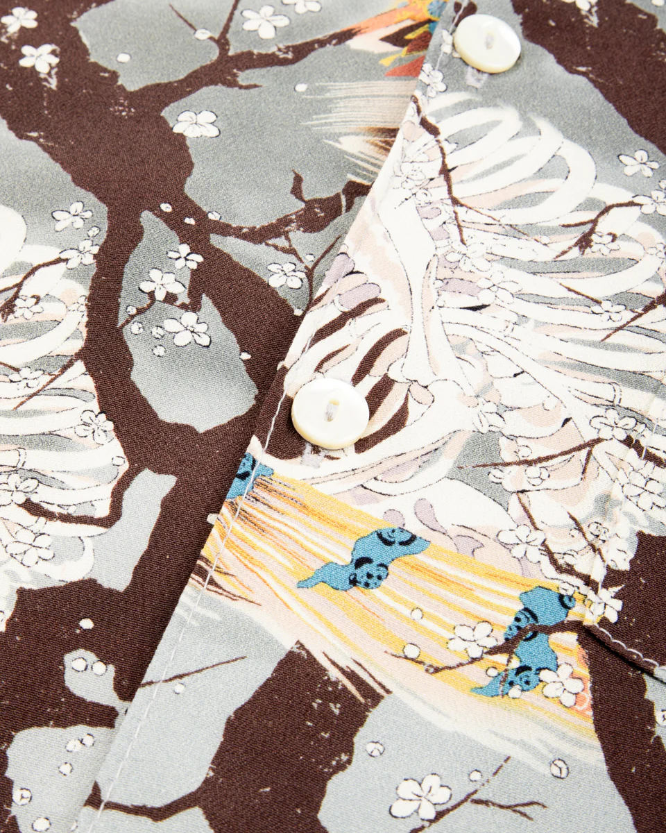 Hawaiian Shirt - Light Blue Skeleton 7 Hawaiian Shirt - Light Blue Skeleton