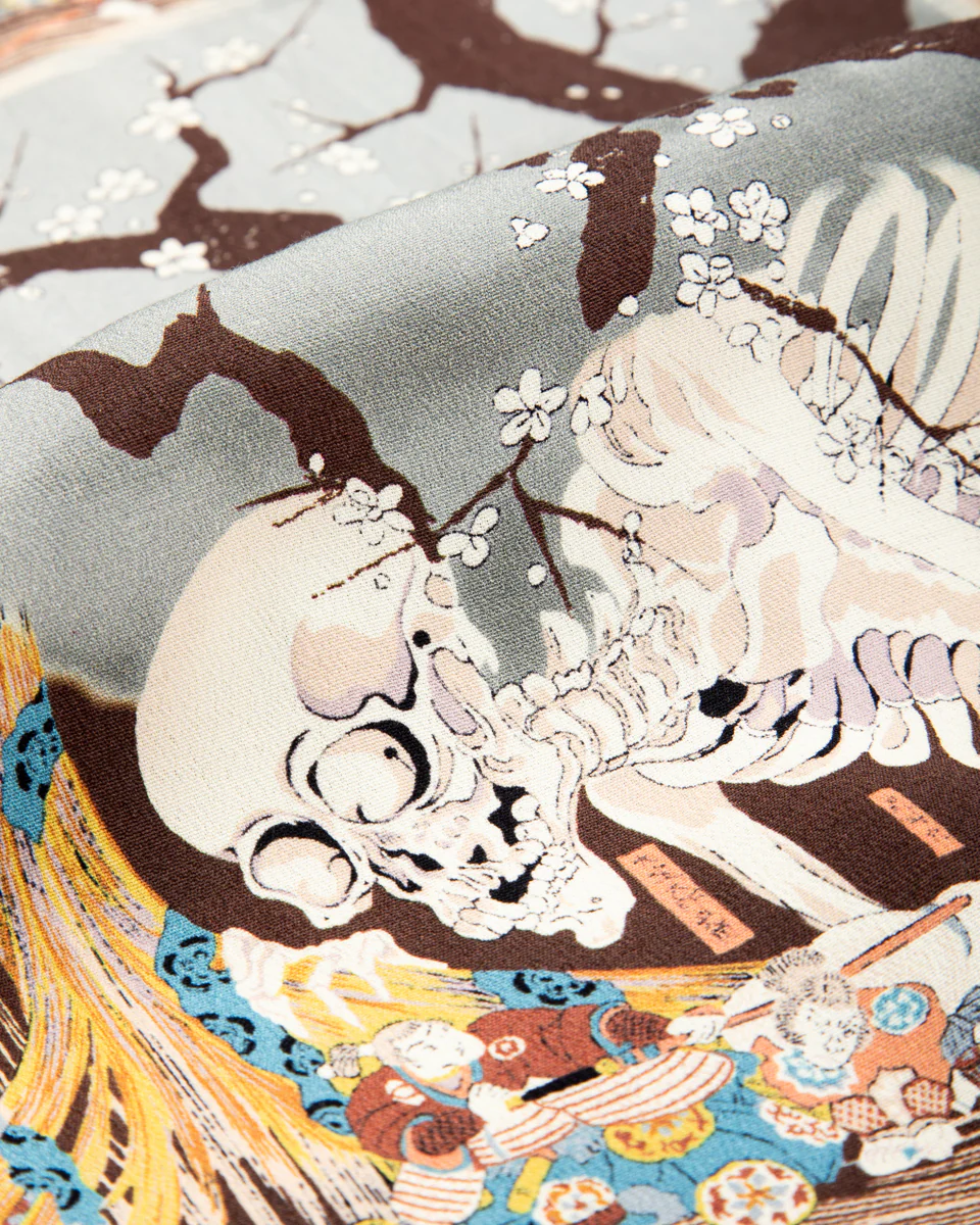 Hawaiian Shirt - Light Blue Skeleton 9 Hawaiian Shirt - Light Blue Skeleton