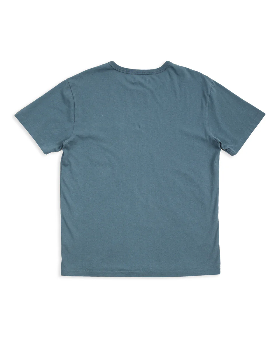 9oz Pocket Tee - Faded Blue 2 9oz Pocket Tee - Faded Blue