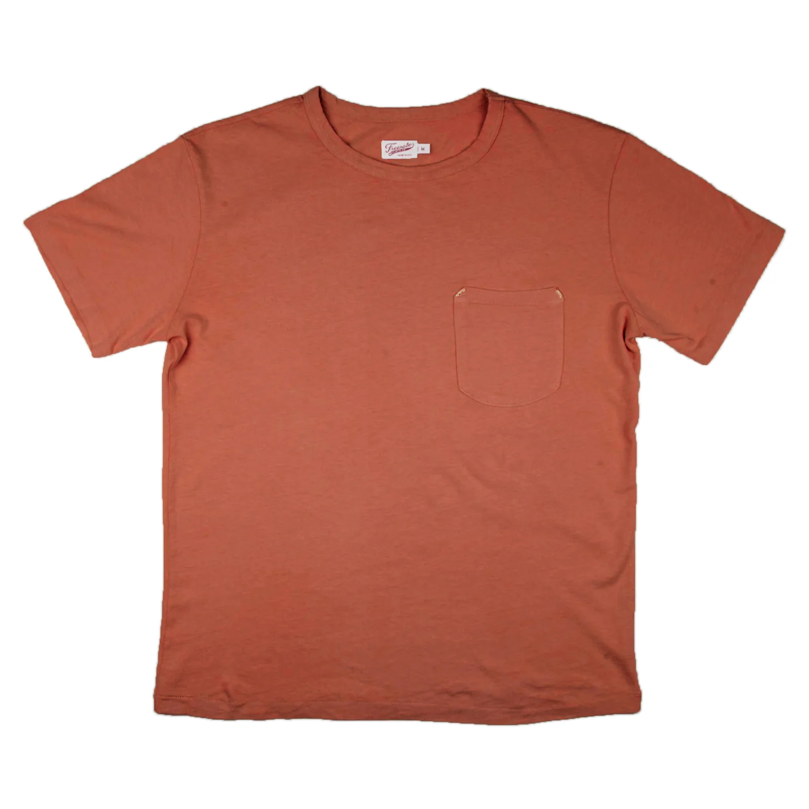9oz Pocket Tee - Rust