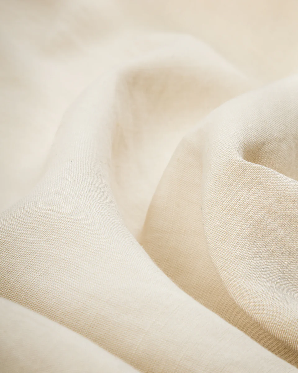 Bamboo Linen Open Collar Short Sleeve Shirt - Beige 9 Bamboo Linen Open Collar Short Sleeve Shirt - Beige