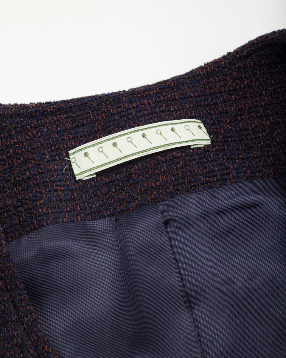 Bauerin Waist Coat Onepiece - Navy 6 Bauerin Waist Coat Onepiece - Navy