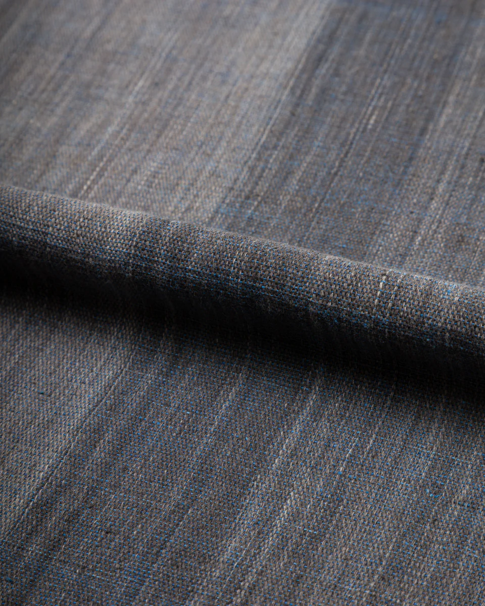 Ripley Tank - Iron/Indigo Handwoven Kala Cotton Chambray 7 Ripley Tank - Iron/Indigo Handwoven Kala Cotton Chambray