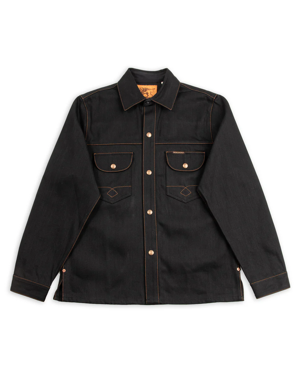 Fargo Shirt - Black Gunpowder Denim 1 Fargo Shirt - Black Gunpowder Denim