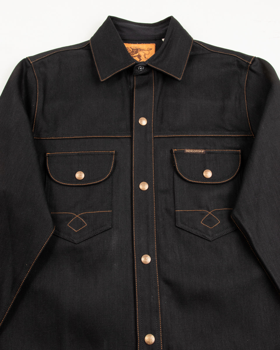 Fargo Shirt - Black Gunpowder Denim 3 Fargo Shirt - Black Gunpowder Denim