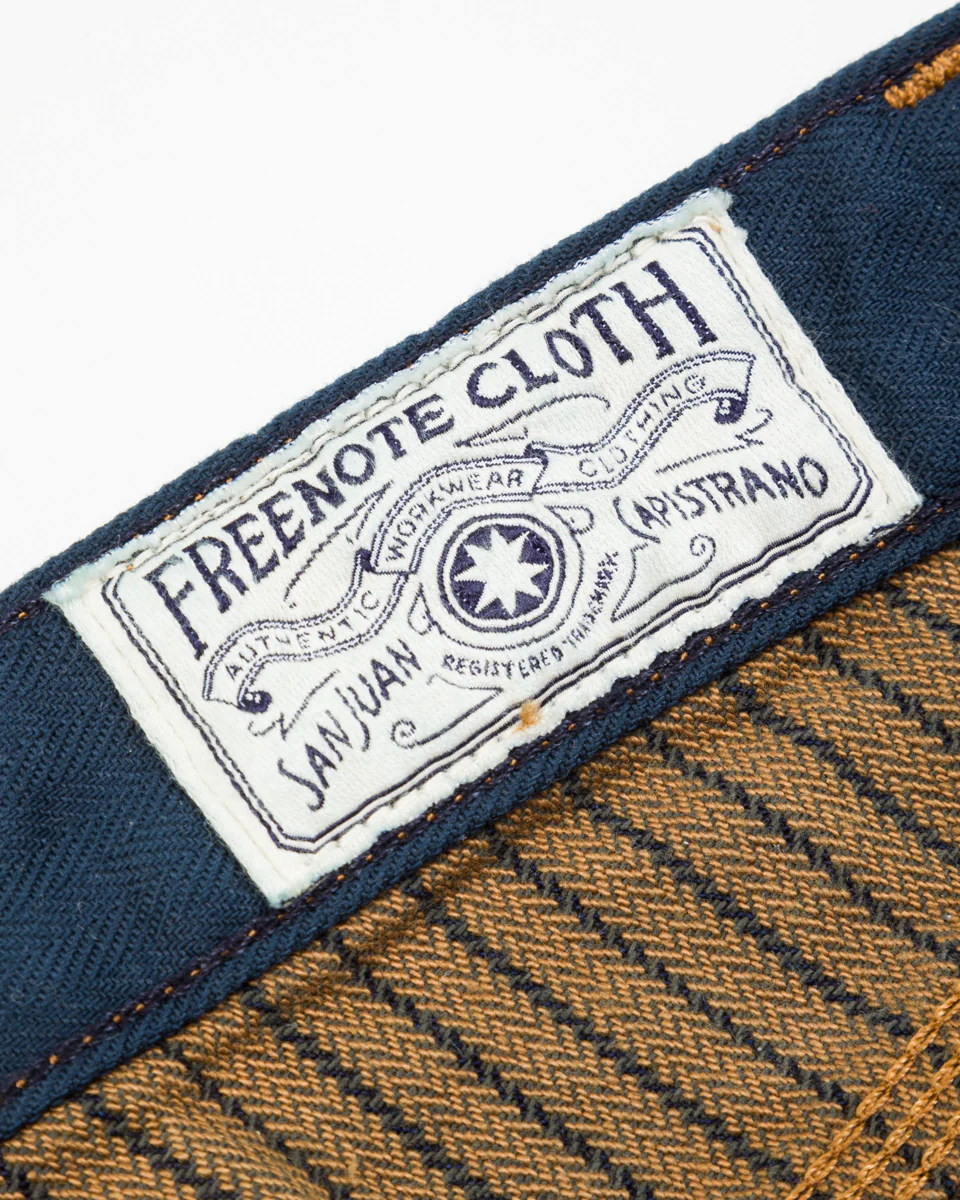 Ortega Pant - Brown Herringbone Dobby 10 Ortega Pant - Brown Herringbone Dobby