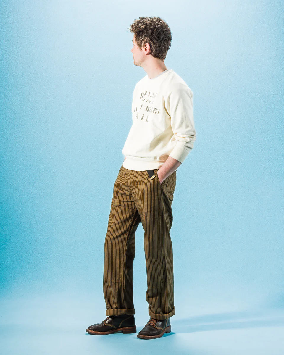 Ortega Pant - Brown Herringbone Dobby 4 Ortega Pant - Brown Herringbone Dobby