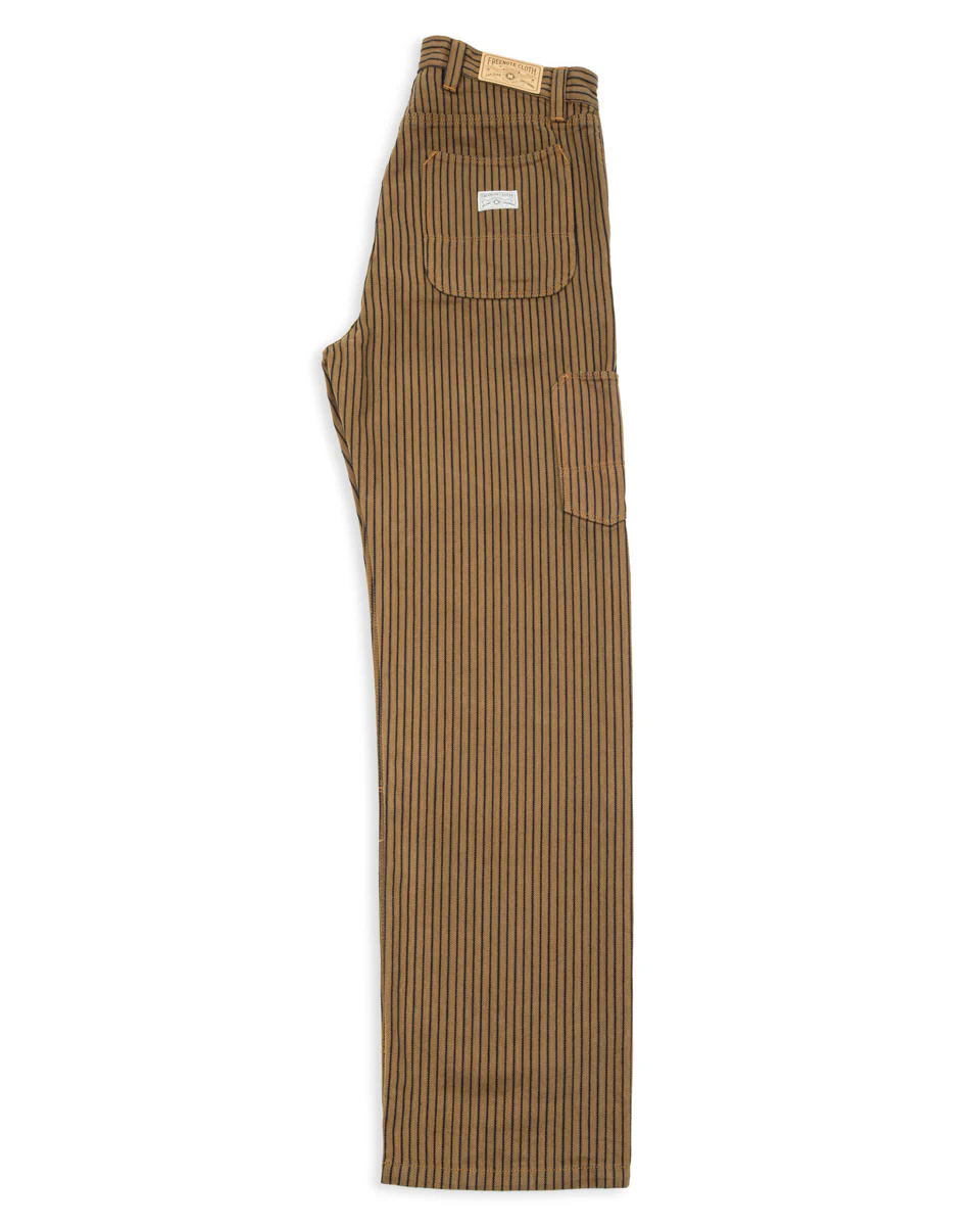Ortega Pant - Brown Herringbone Dobby 7 Ortega Pant - Brown Herringbone Dobby