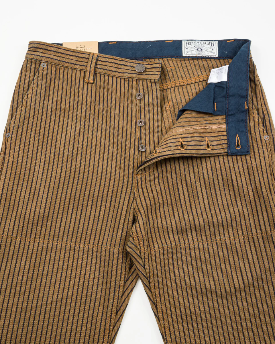 Ortega Pant - Brown Herringbone Dobby 8 Ortega Pant - Brown Herringbone Dobby