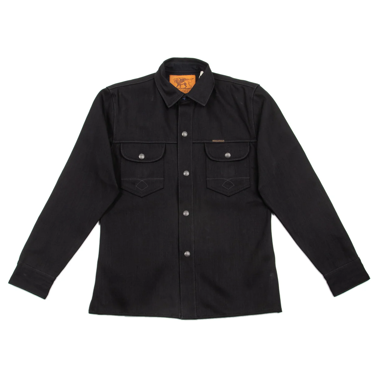 Copeland Slim Fit Jacket - 14oz Black Gunpowder Selvedge