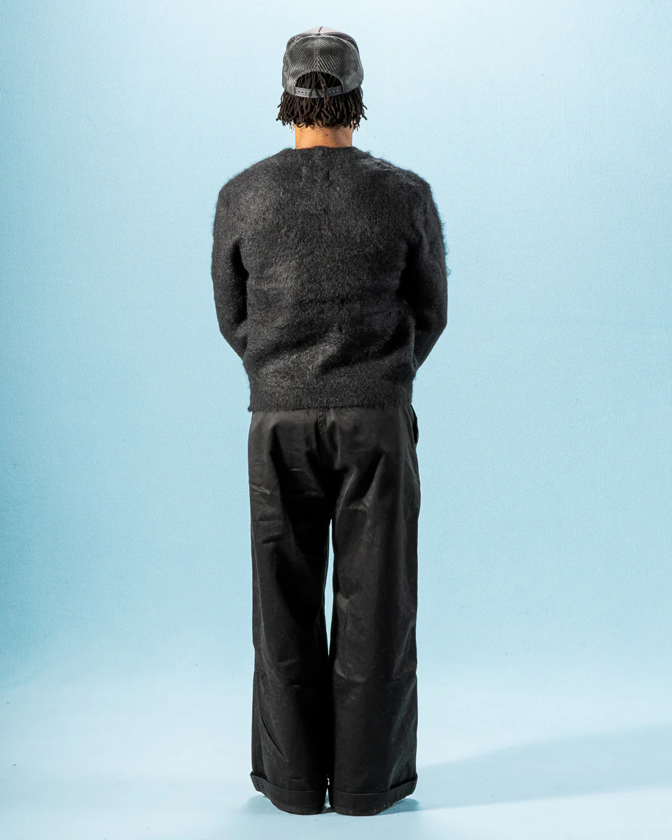 Joe McCoy Mohair Cardigan - Black 6 Joe McCoy Mohair Cardigan - Black