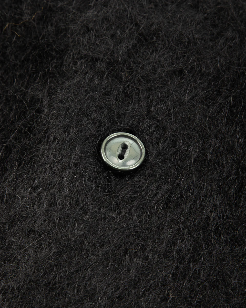 Joe McCoy Mohair Cardigan - Black 7 Joe McCoy Mohair Cardigan - Black