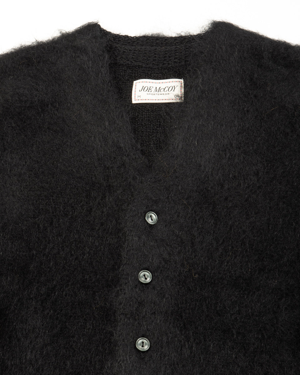 Joe McCoy Mohair Cardigan - Black 8 Joe McCoy Mohair Cardigan - Black