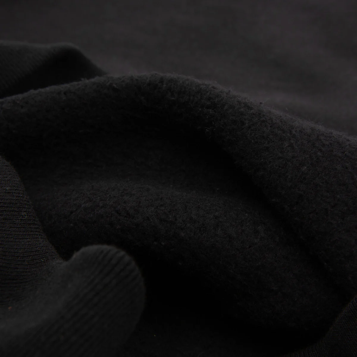 Loopwheel Crewneck Sweatshirt - Black 7 Loopwheel Crewneck Sweatshirt - Black