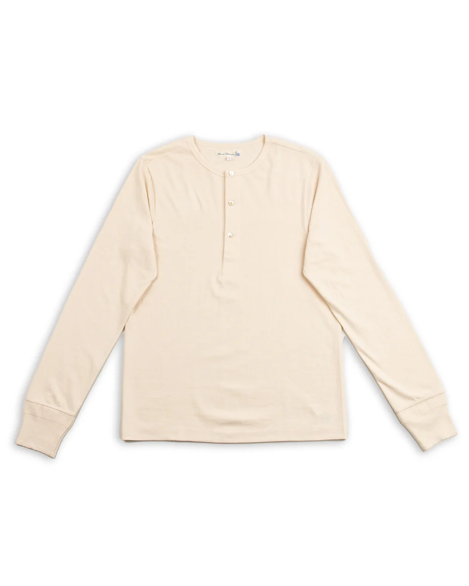 206 Loopwheeled LS Henley - Nature