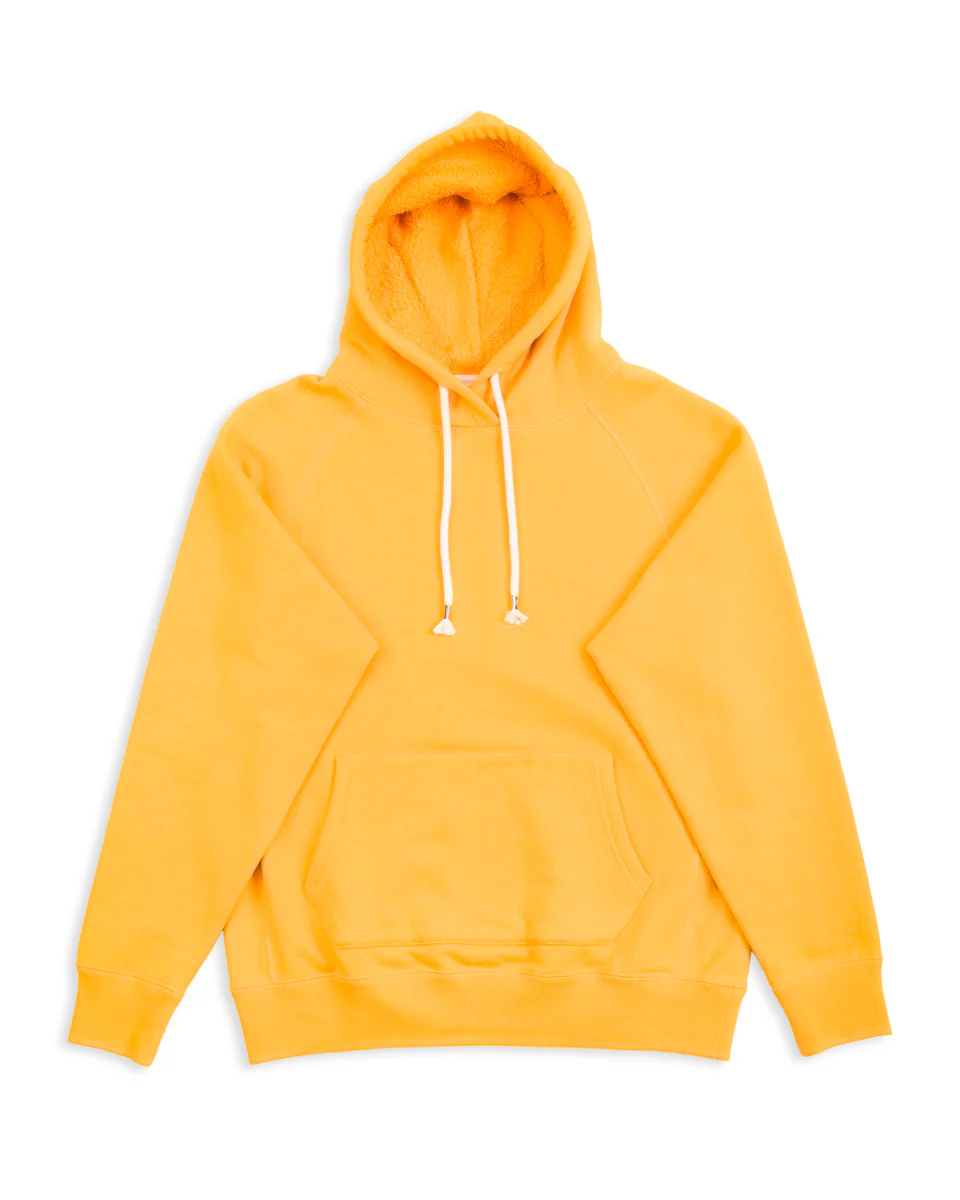 Super Looper French Terry Pullover Hoodie - Yellow