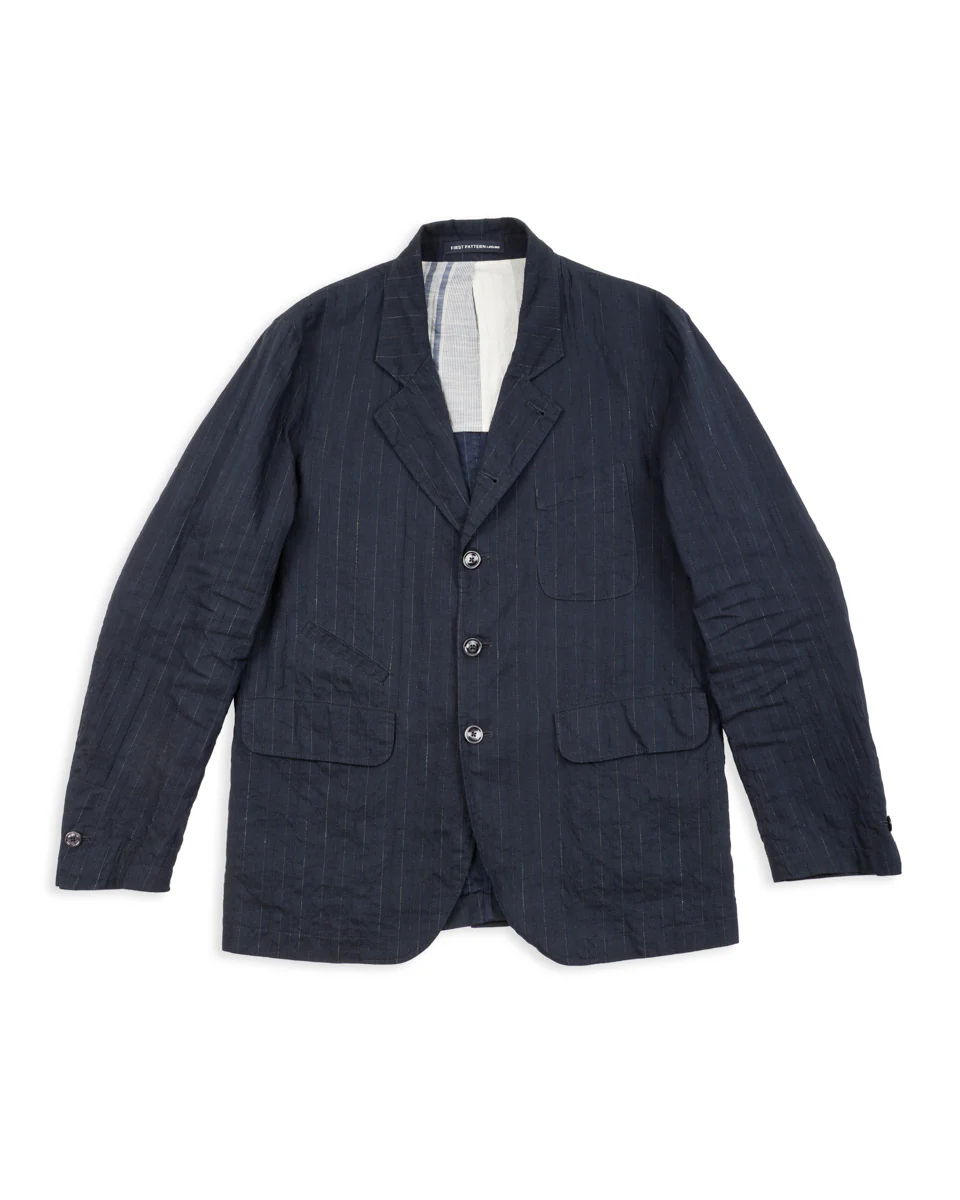 Horloger Jacket - Blue Pinstripe