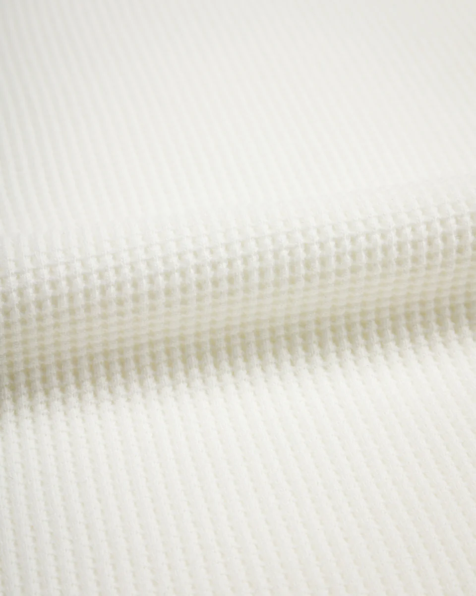 Waffle Thermal Shirt S/S - White 10 Waffle Thermal Shirt S/S - White