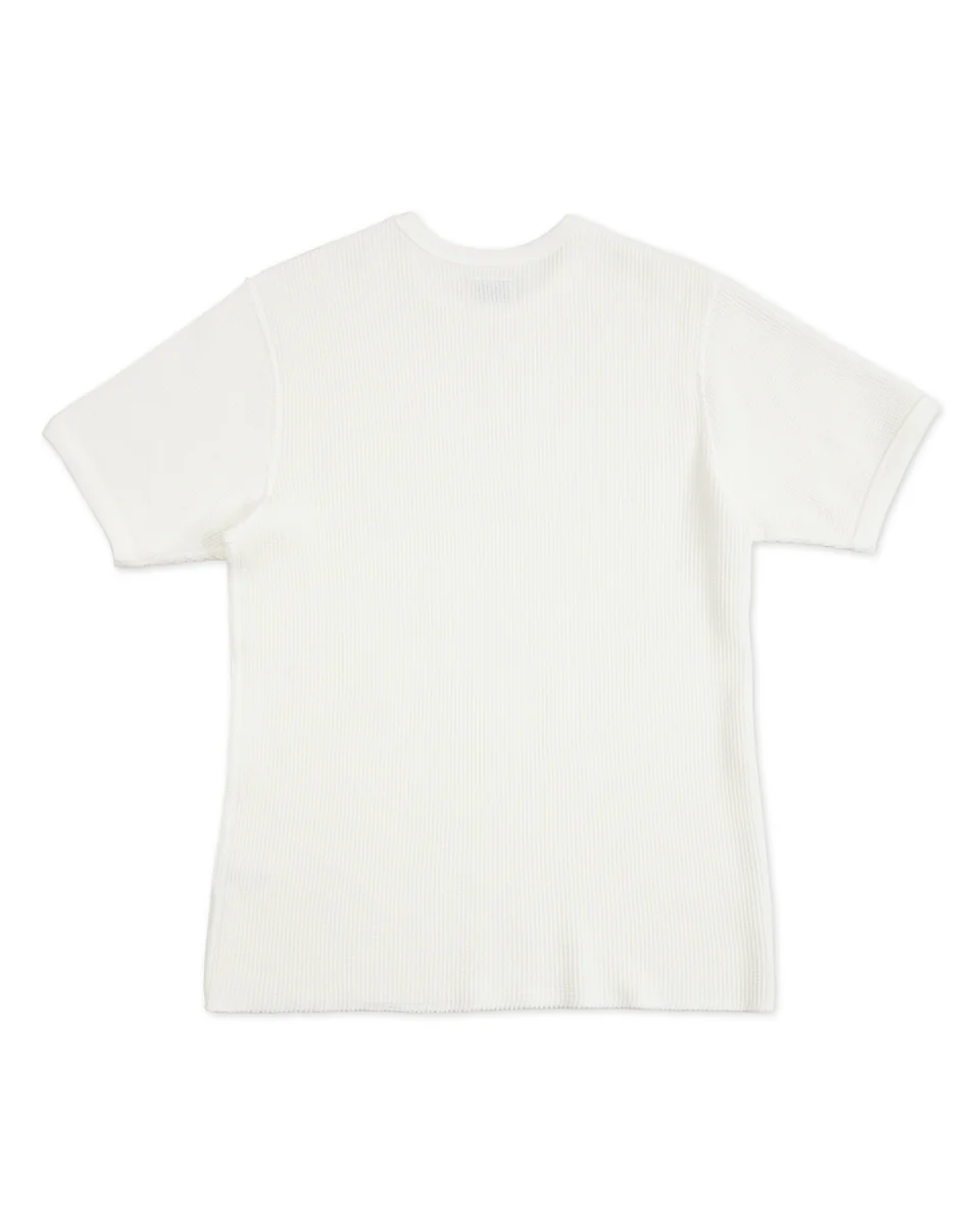 Waffle Thermal Shirt S/S - White 2 Waffle Thermal Shirt S/S - White
