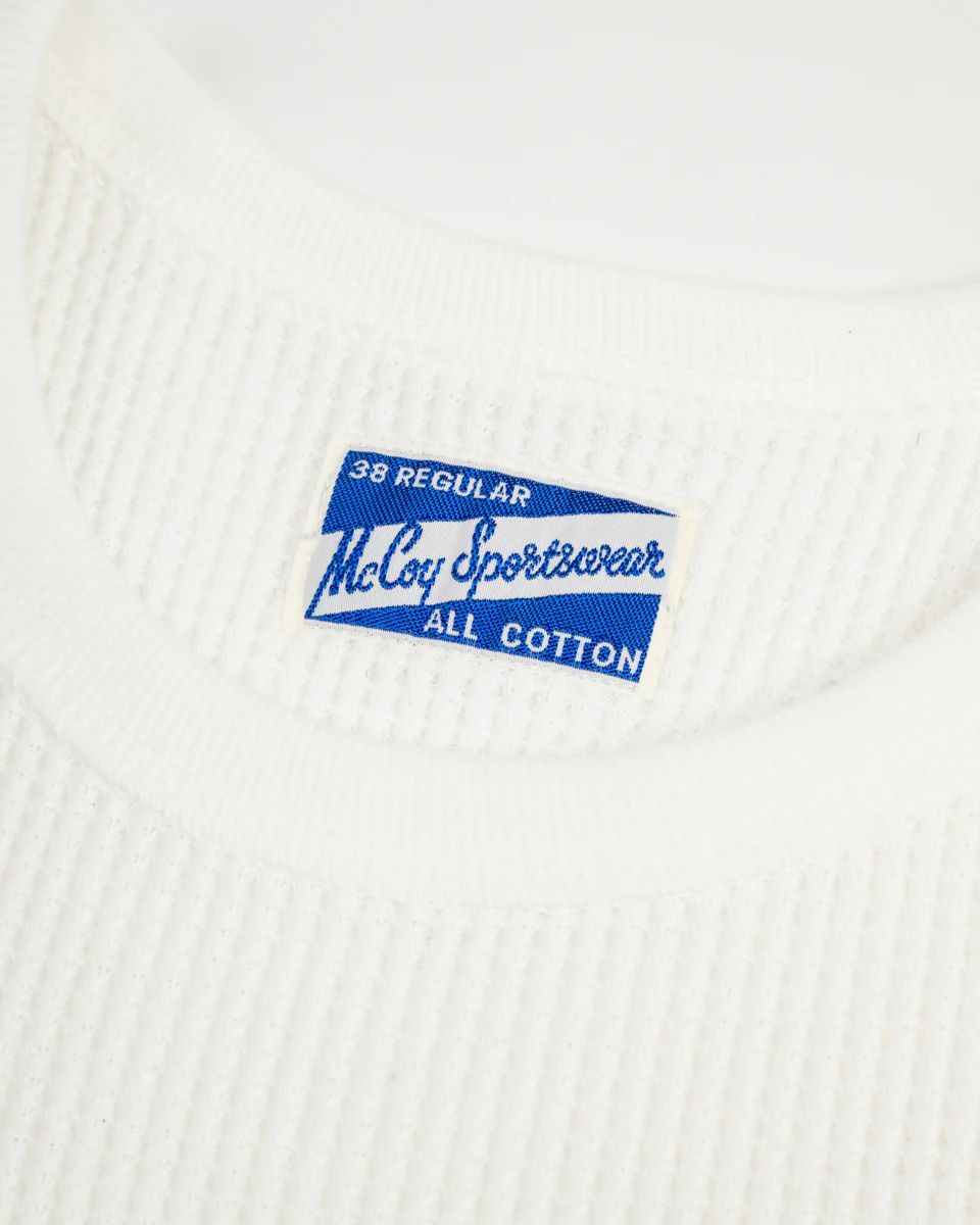 Waffle Thermal Shirt S/S - White 8 Waffle Thermal Shirt S/S - White