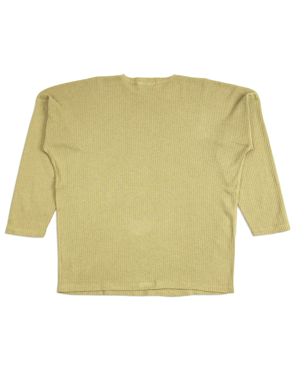 Extra Cotton Rib Crewneck L/S - Olive 2 Extra Cotton Rib Crewneck L/S - Olive