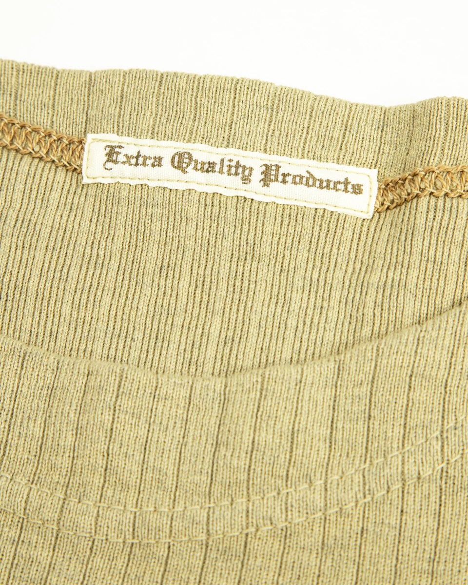 Extra Cotton Rib Crewneck L/S - Olive 7 Extra Cotton Rib Crewneck L/S - Olive