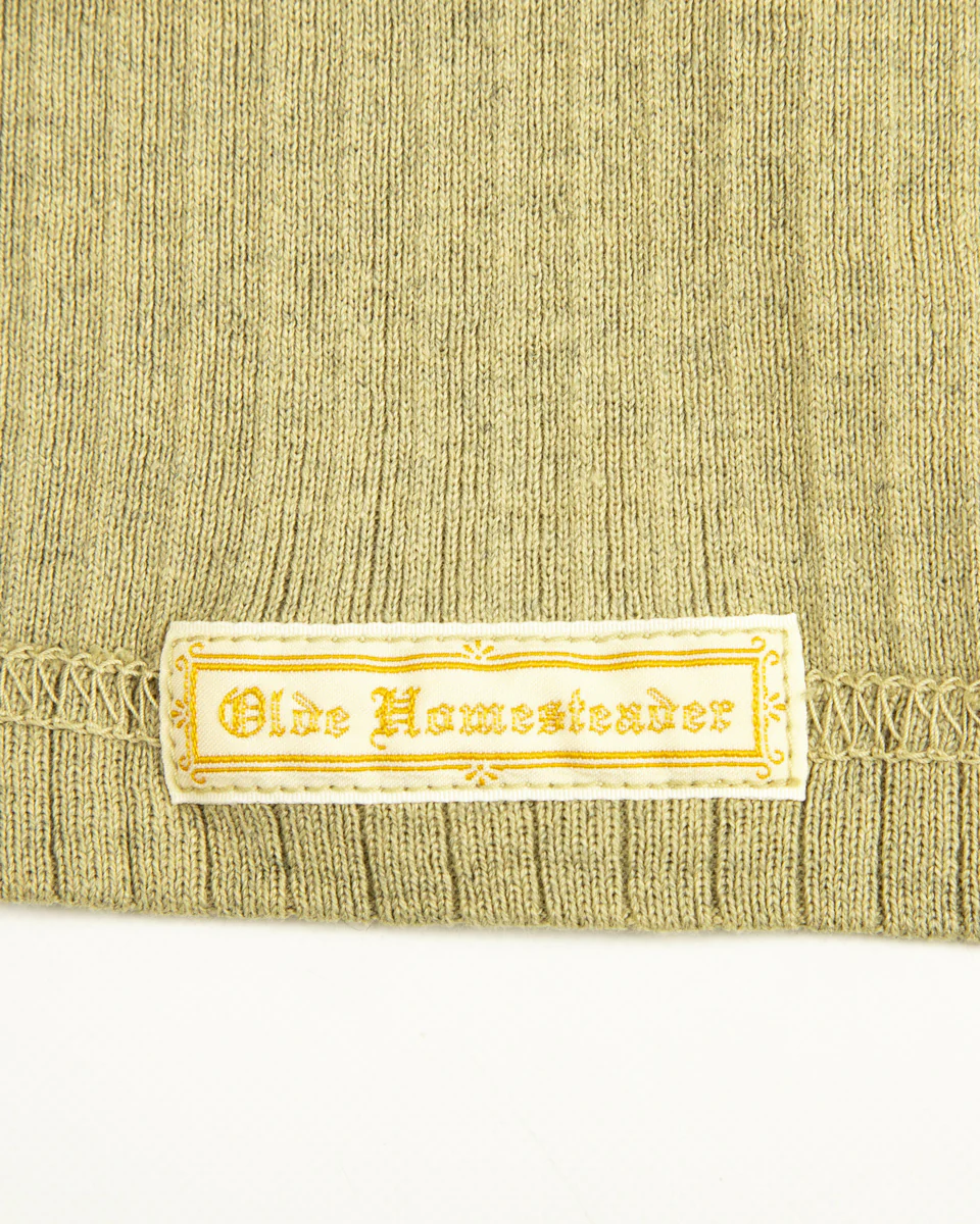Extra Cotton Rib Crewneck L/S - Olive 8 Extra Cotton Rib Crewneck L/S - Olive