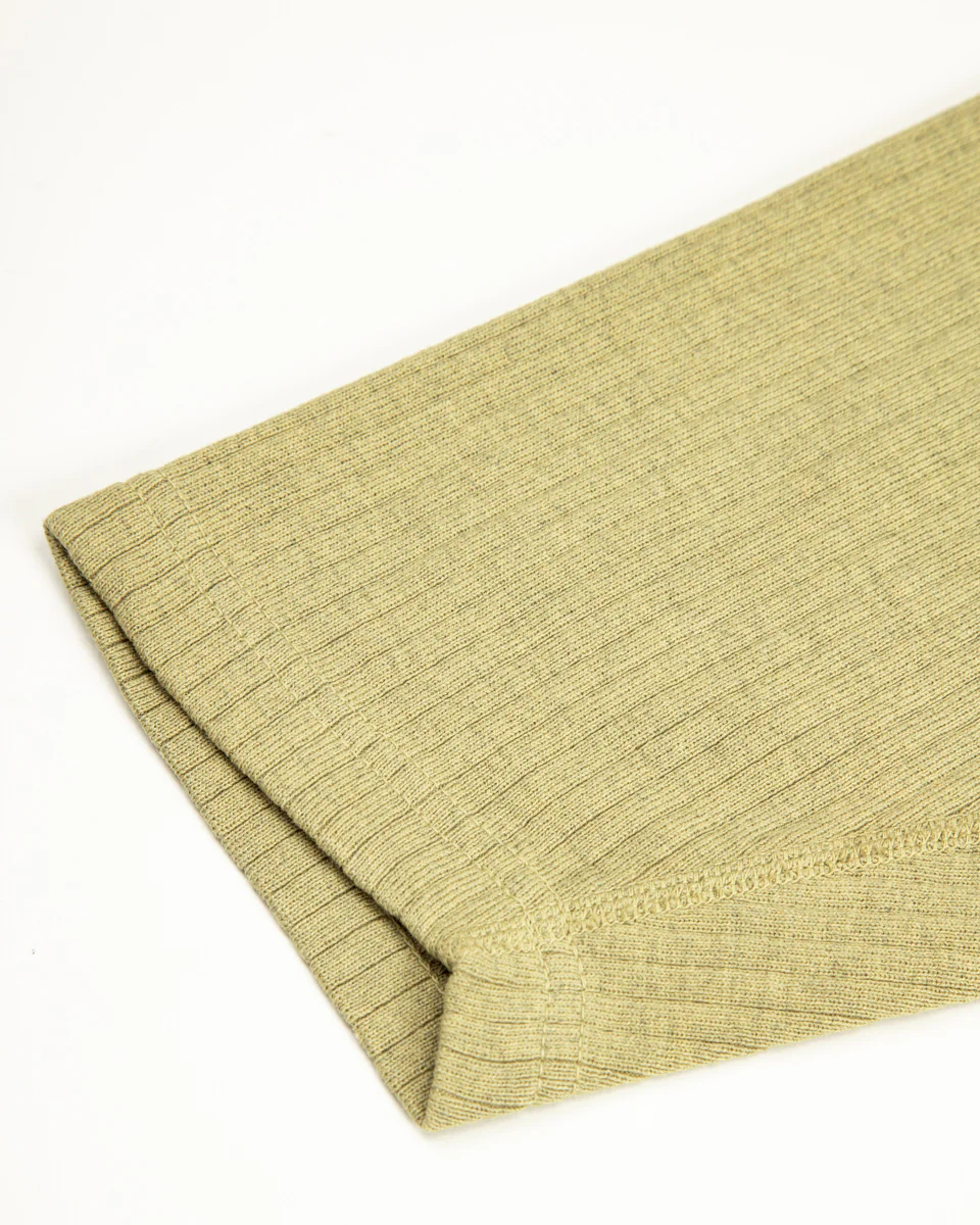Extra Cotton Rib Crewneck L/S - Olive 9 Extra Cotton Rib Crewneck L/S - Olive