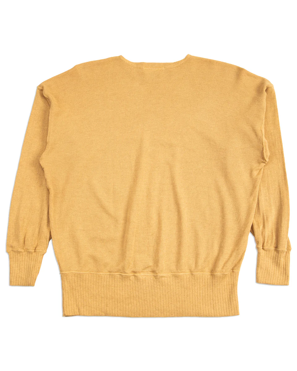 Extra Cotton Jersey Crewneck L/S - Golden Yellow 2 Extra Cotton Jersey Crewneck L/S - Golden Yellow