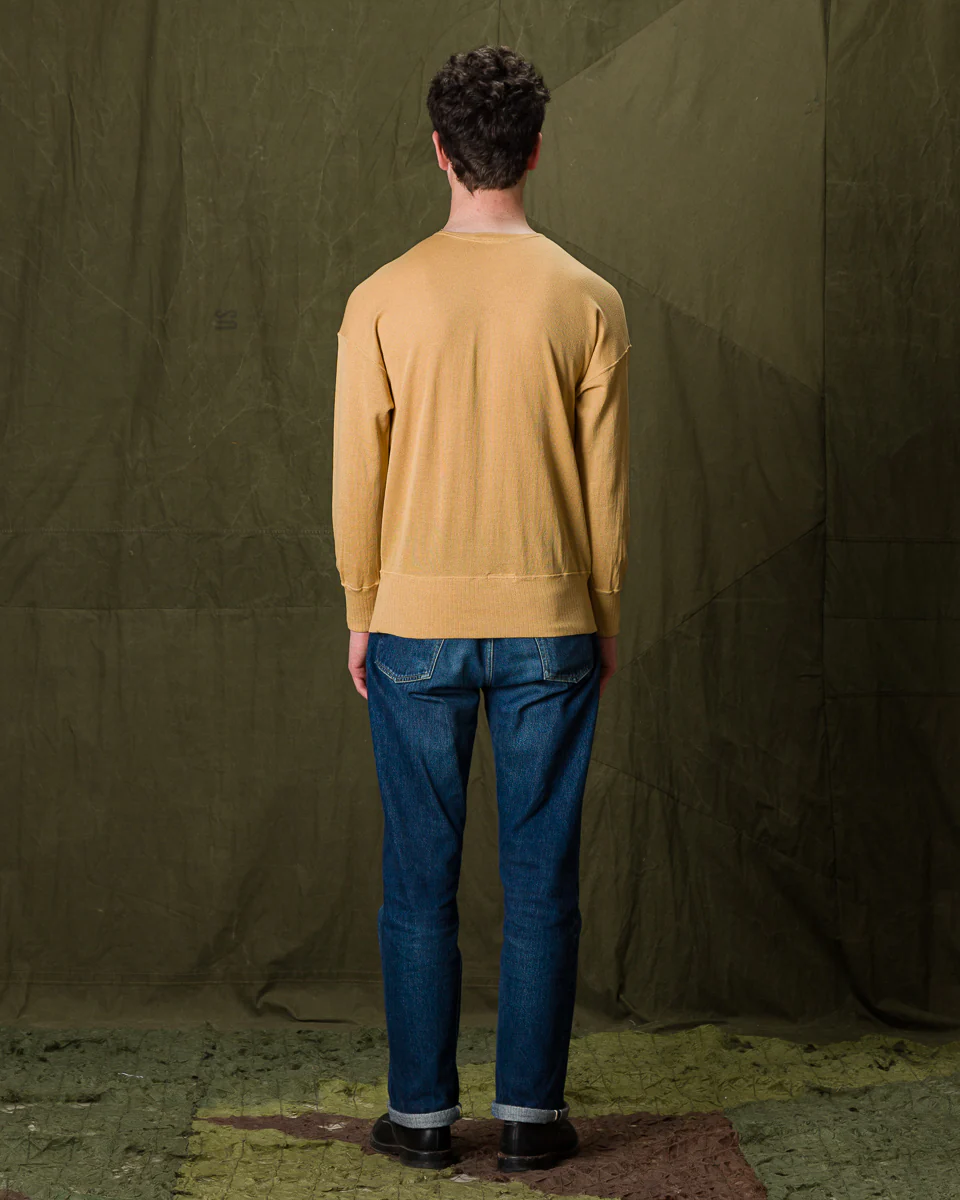 Extra Cotton Jersey Crewneck L/S - Golden Yellow 5 Extra Cotton Jersey Crewneck L/S - Golden Yellow