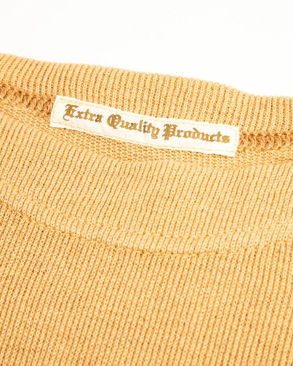 Extra Cotton Jersey Crewneck L/S - Golden Yellow 7 Extra Cotton Jersey Crewneck L/S - Golden Yellow