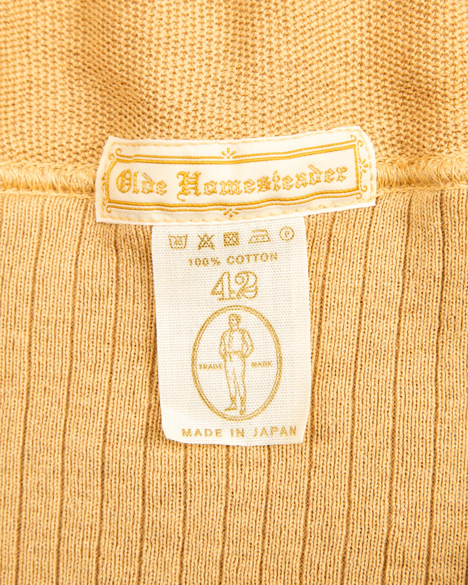 Extra Cotton Jersey Crewneck L/S - Golden Yellow 8 Extra Cotton Jersey Crewneck L/S - Golden Yellow
