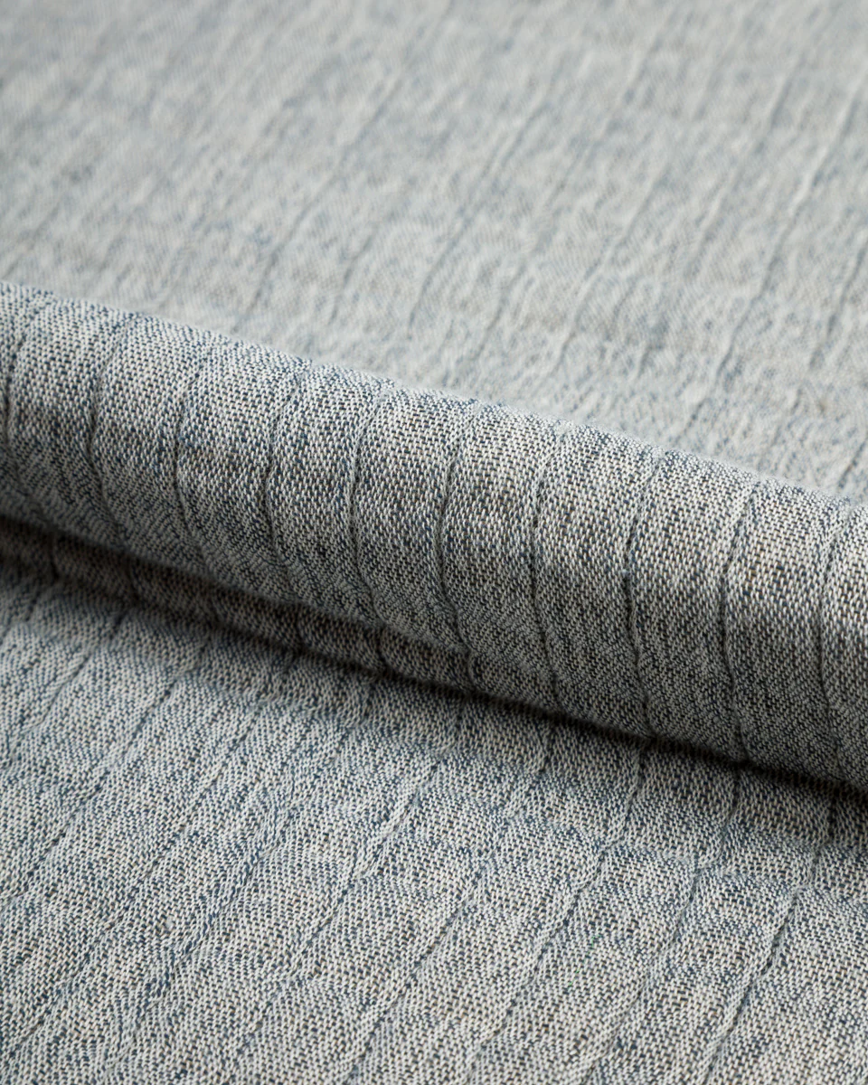 Together Quilted Sweatshirt - Natural/Indigo 12 Together Quilted Sweatshirt - Natural/Indigo
