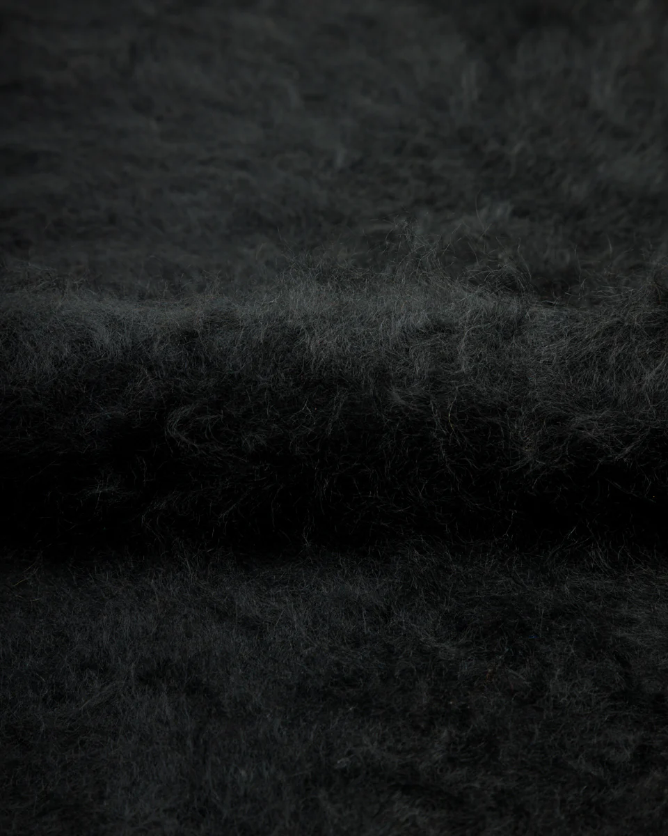 Fur Cashmere V Pullover - Black 10 13 Fur Cashmere V Pullover - Black 10