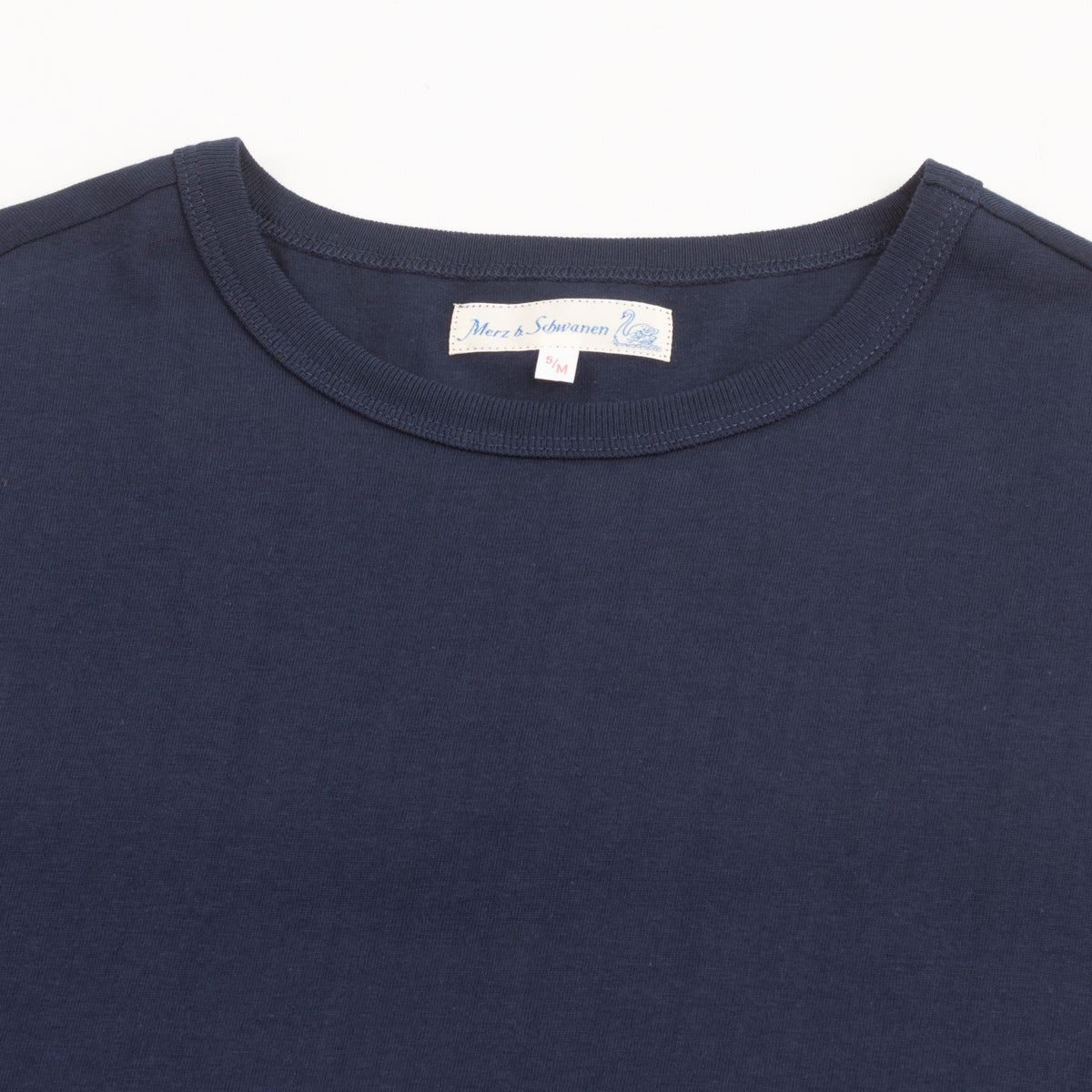 1950s Lightweight Loopwheeled Tee - Ink Blue 7 1950s Lightweight Loopwheeled Tee - Ink Blue