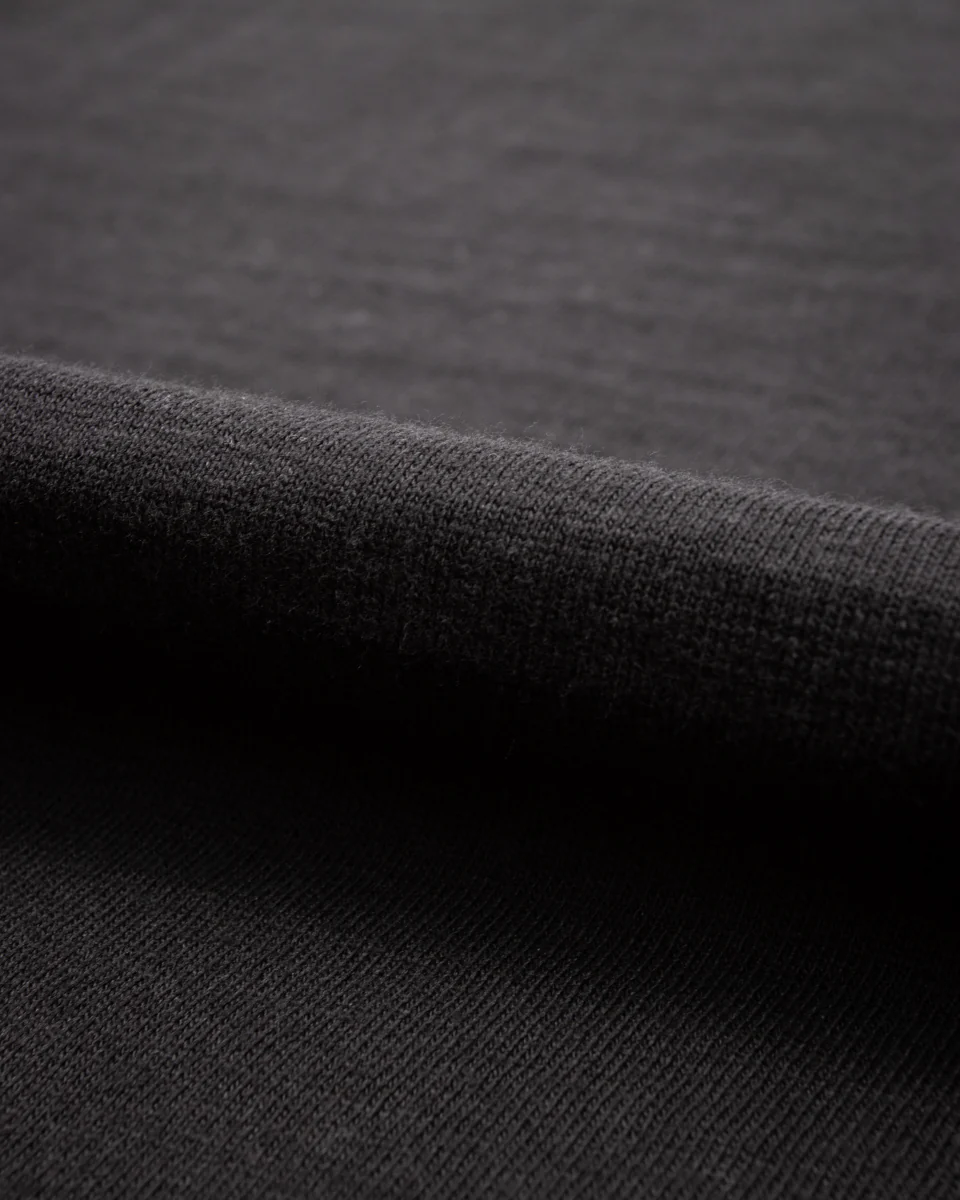 Loopwheeled Athletic Longsleeve Tee - Black 11 Loopwheeled Athletic Longsleeve Tee - Black