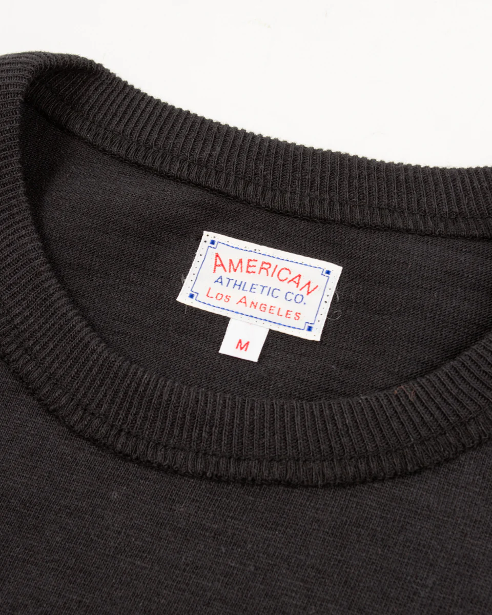 Loopwheeled Athletic Longsleeve Tee - Black 9 Loopwheeled Athletic Longsleeve Tee - Black
