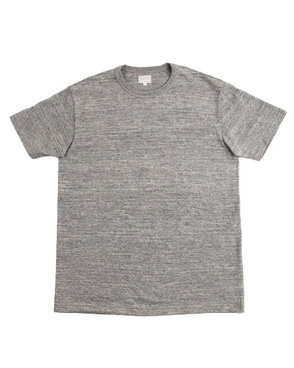 Loopwheeled Athletic Tee - Gray 1 Loopwheeled Athletic Tee - Gray