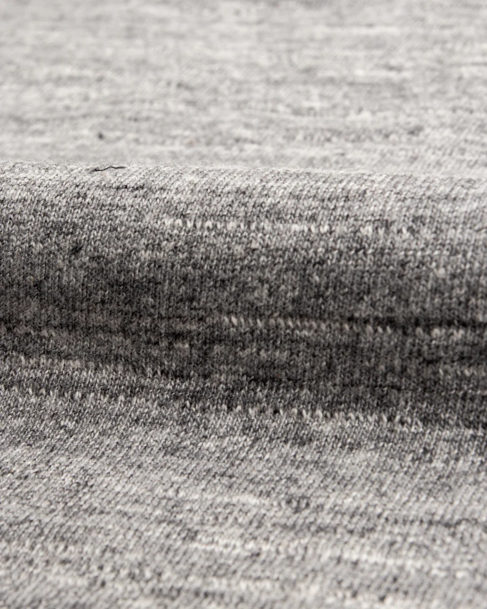 Loopwheeled Athletic Tee - Gray 10 Loopwheeled Athletic Tee - Gray