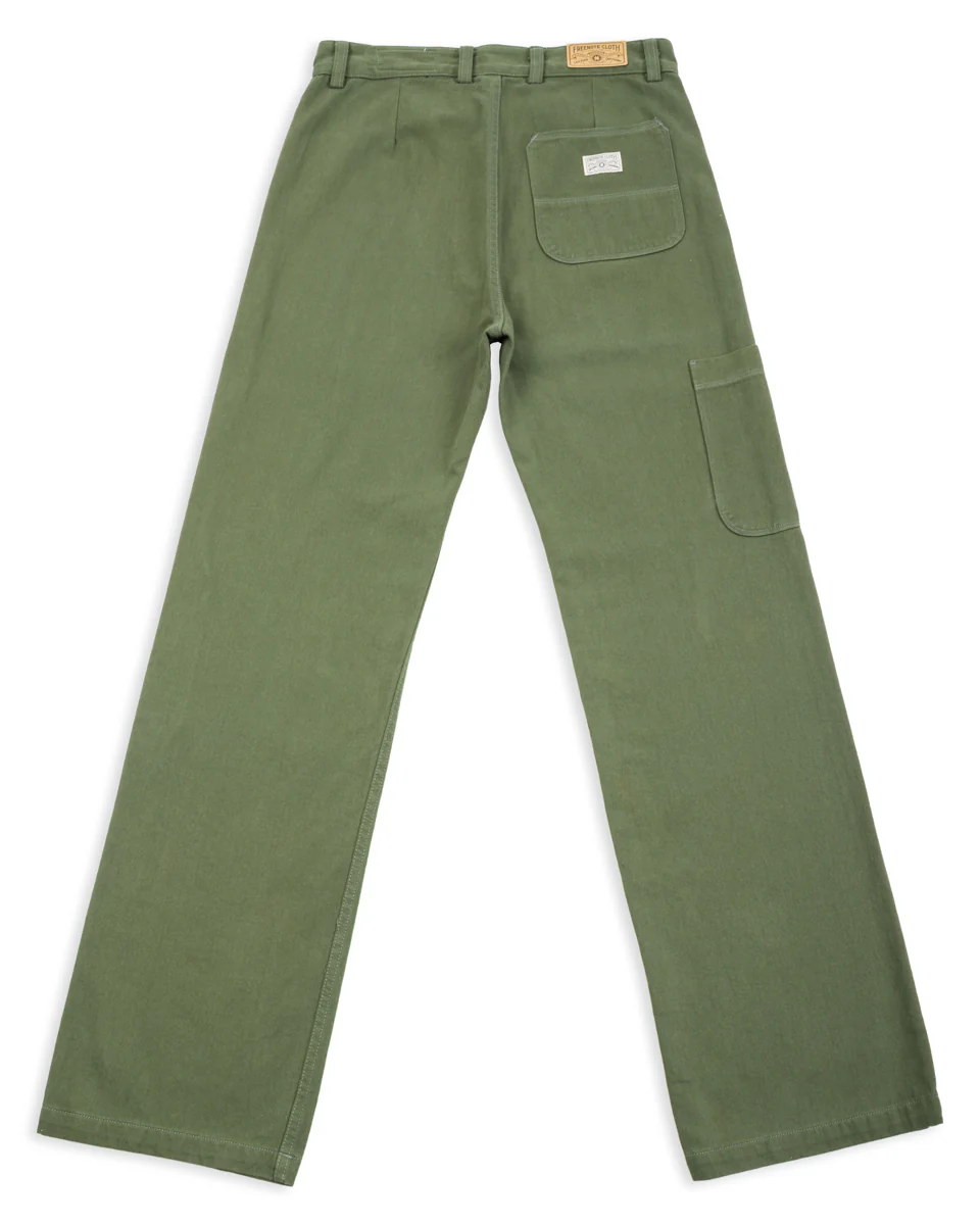 Vagabond Trouser - Olive 2 Vagabond Trouser - Olive