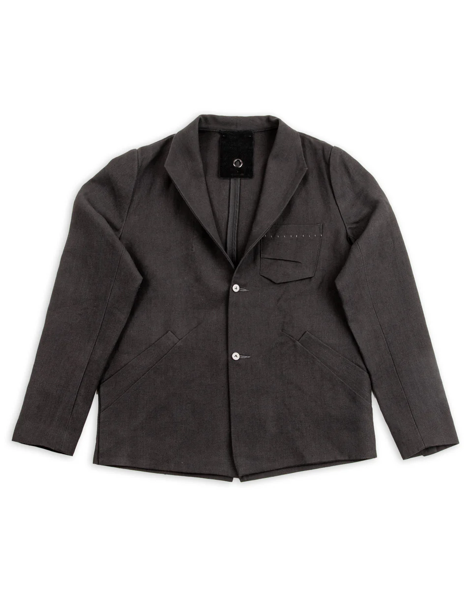 Anacapa Blazer - Kurai Black Hemp Canvas